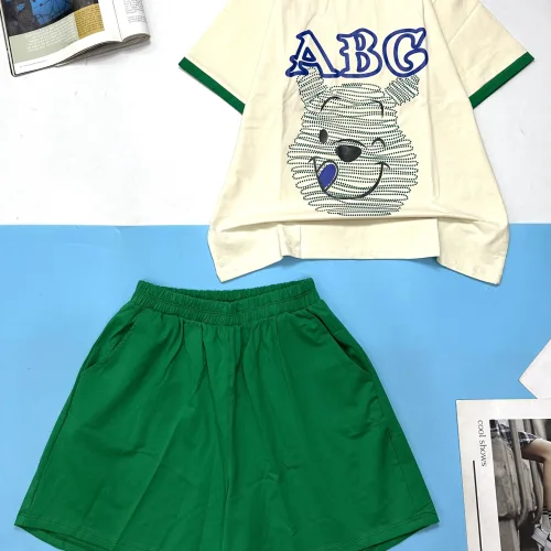 Đồ bộ quần đùi áo tay ngắn in chữ ABG