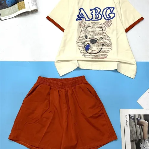 Đồ bộ quần đùi áo tay ngắn in chữ ABG