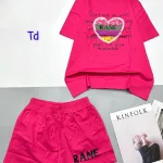 đồ bộ quần đùi áo tay ngắn in chữ RANE