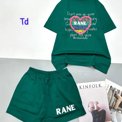 đồ bộ quần đùi áo tay ngắn in chữ RANE