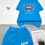 đồ bộ quần đùi áo tay ngắn in chữ RANE
