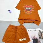 đồ bộ quần đùi áo tay ngắn in chữ RANE