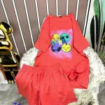 Đồ bộ quần đùi áo tay ngắn in hình