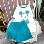 Đồ bộ quần đùi áo tay ngắn in hình chuột mickey