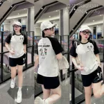 đồ bộ quần đùi áo tay ngắn in hình chuột mickey size lớn