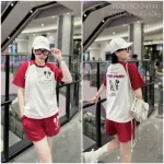 đồ bộ quần đùi áo tay ngắn in hình chuột mickey size lớn