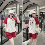 đồ bộ quần đùi áo tay ngắn in hình chuột mickey size lớn
