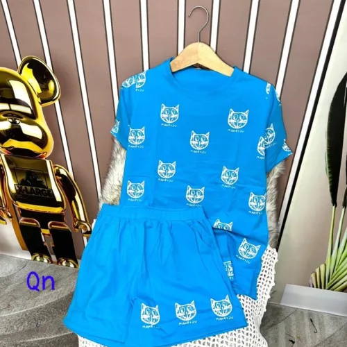 Đồ bộ quần đùi áo tay ngắn in hình mèo nhỏ