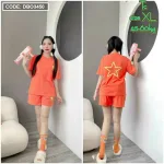 Đồ bộ quần đùi áo tay ngắn in hình sao