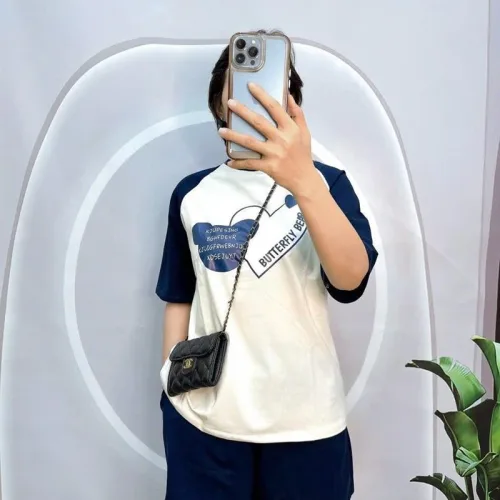 Đồ bộ quần đùi áo tay ngắn in hình trái tim