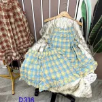 Đồ bộ quần đùi áo yếm dây caro măc nhà