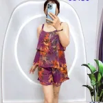 Đồ bộ quần đùi vải tonl áo hai tầng