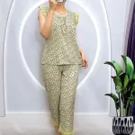 Đồ bộ quần lửng áo áo sát nách bèo hoạ tiết hoa nhí