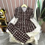 Đồ bộ quần lửng áo cổ bẻ tay ngắn hoạ tiết