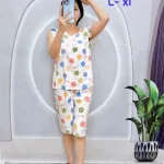 Đồ bộ quần lửng áo sát nách bèo họa tiết