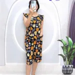 Đồ bộ quần lửng áo sát nách bèo họa tiết