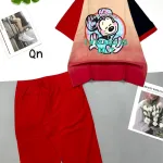 Đồ bộ quần lửng áo tay ngắn cổ tròn in hình mickey