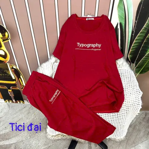 Đồ bộ quần lửng áo tay ngắn form rộng