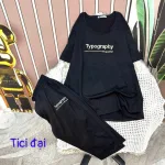 Đồ bộ quần lửng áo tay ngắn form rộng