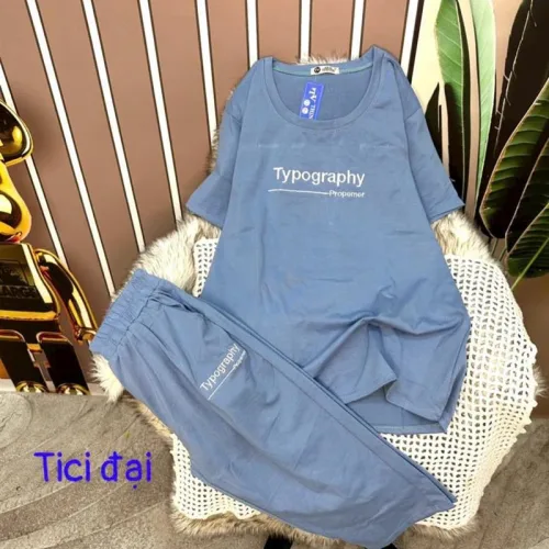 Đồ bộ quần lửng áo tay ngắn form rộng