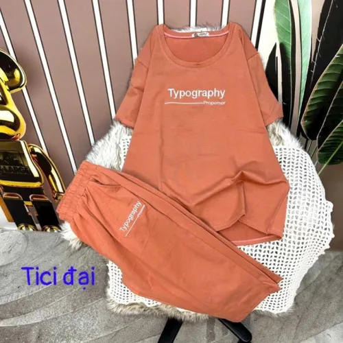 Đồ bộ quần lửng áo tay ngắn form rộng