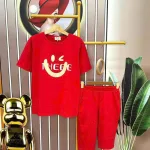 Đồ bộ quần lửng áo tay ngắn in hình