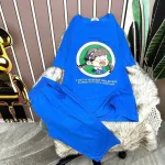 Đồ bộ quần lửng áo tay ngắn in hình