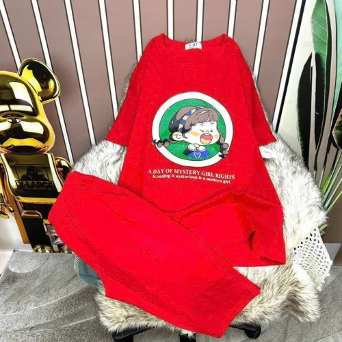 Đồ bộ quần lửng áo tay ngắn in hình