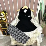 Đồ bộ quần ngố áo sát nách màu trơn cổ bẻ
