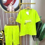 Đồ bộ quần ngố áo tay ngắn cổ tim form rộng