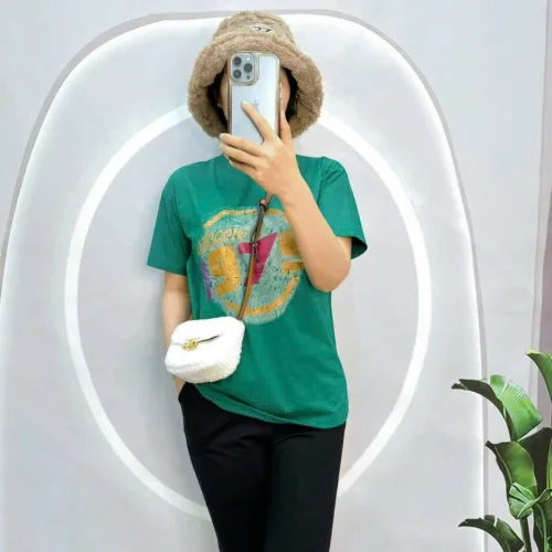 Đồ bộ quần ngố đen áo tay ngắn cổ tròn in số
