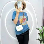 Đồ bộ quần ngố đen áo tay ngắn cổ tròn in số