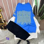 Đồ bộ quần ngố đen áo tay ngắn in chữ