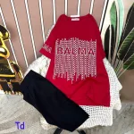 Đồ bộ quần ngố đen áo tay ngắn in chữ