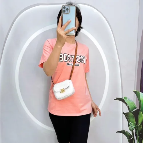 Đồ bộ quần ngố đen áo tay ngắn in chữ