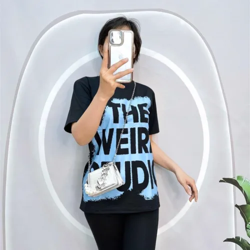 Đồ bộ quần ngố đen áo tay ngắn in chữ