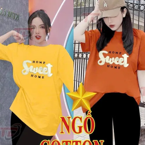 Đồ bộ quần ngố đen áo tay ngắn in chữ