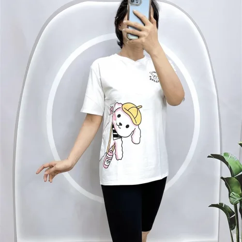 Đồ bộ quần ngố đen áo tay ngắn in hình