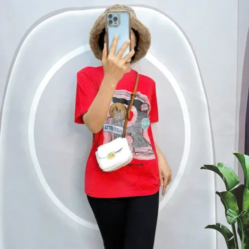 Đồ bộ quần ngố đen áo tay ngắn in hình