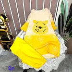 Đồ bộ quần ngố màu áo tay ngắn in hình