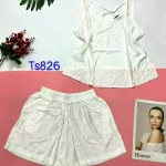 Đồ bộ vải đũi quần đùi áo sát nách