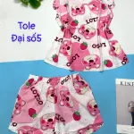 Đồ bộ vải tonl form lớn quần đùi áo sát nách bèo