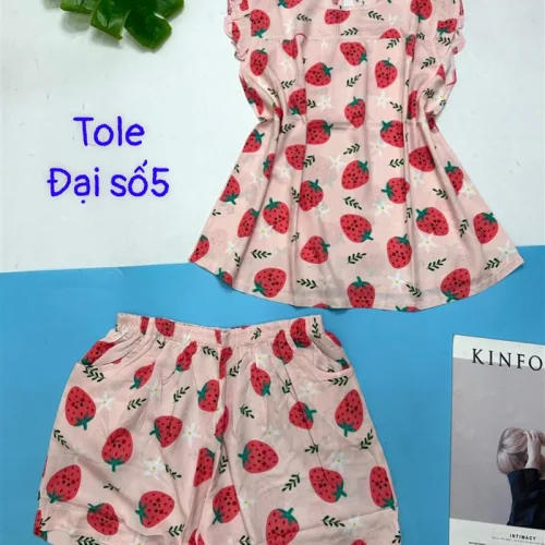 Đồ bộ vải tonl form lớn quần đùi áo sát nách bèo
