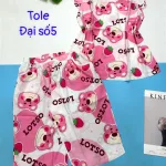 Đồ bộ vải tonl form lớn quần lững áo sát nách bèo