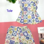 Đồ bộ vải tonl quần đùi áo sát nách bèo