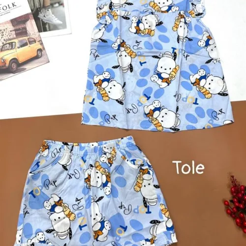 Đồ bộ vải tonl quần đùi áo sát nách bèo