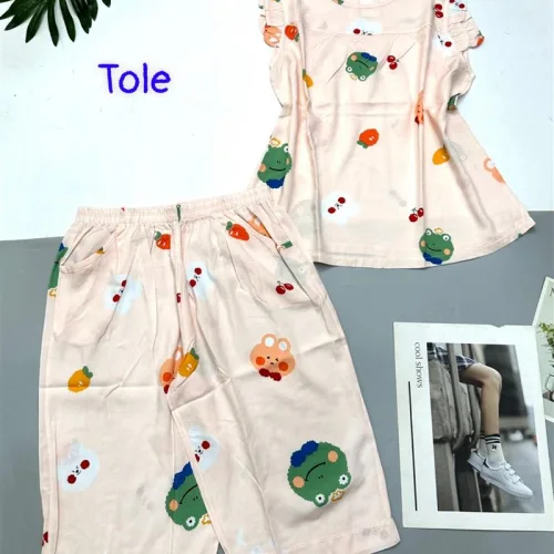 Đồ bộ vải tonl quần lửng áo sát nách bèo