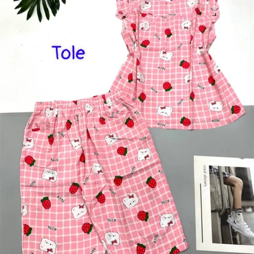 Đồ bộ vải tonl quần lửng áo sát nách bèo