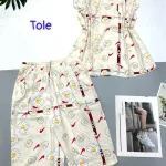 Đồ bộ vải tonl quần lửng áo sát nách bèo