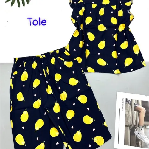 Đồ bộ vải tonl quần lửng áo sát nách bèo